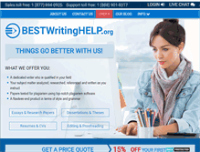 Tablet Screenshot of bestwritinghelp.org